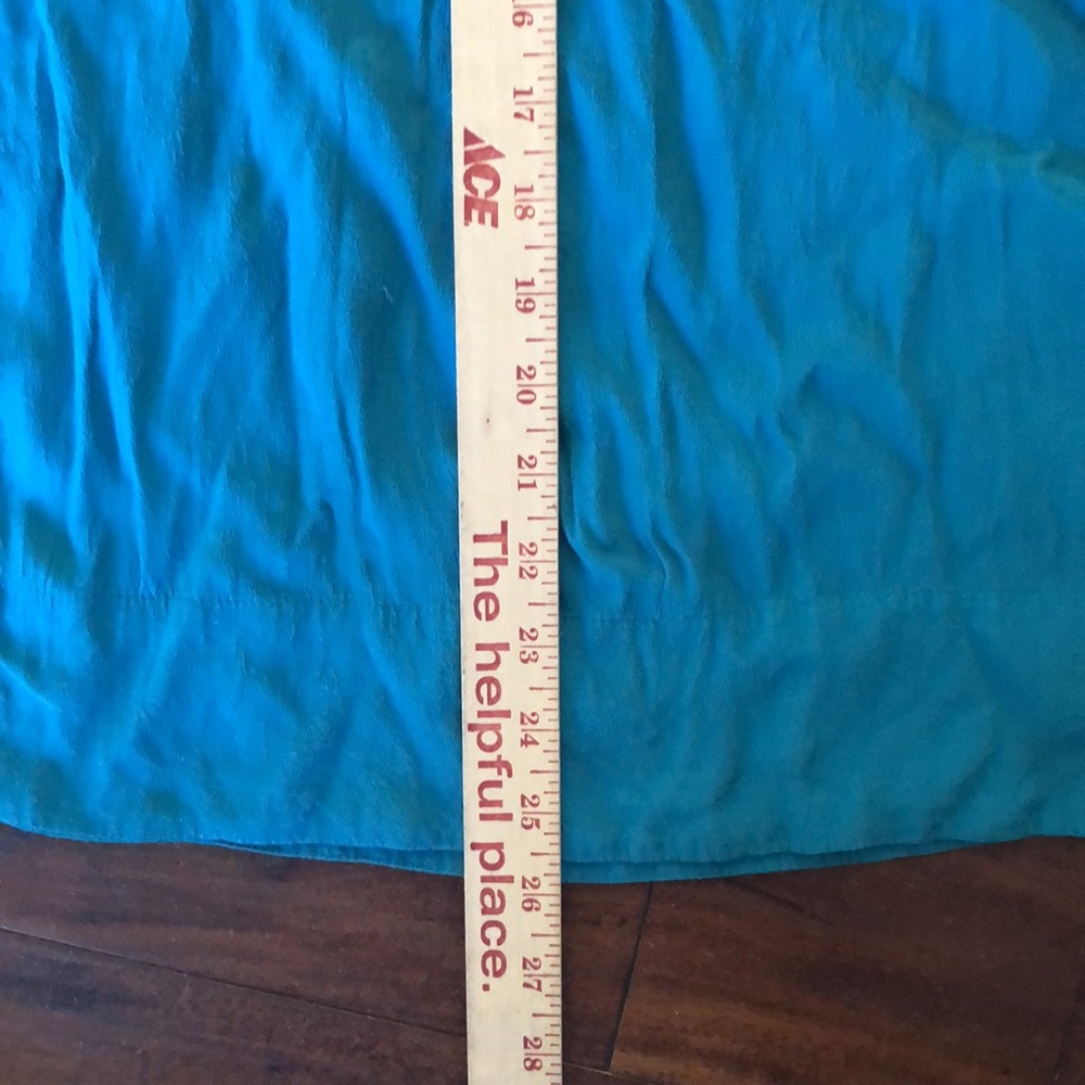 Banana Republic | turquoise long sleeved blouse - Picture 6 of 12